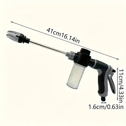 High-Pressure Car Washer with Foam Spray Gun, Car Foam Sprayer, Durable Long Handle Plastic Design, Ideal for Cars, Trucks, Suvs, Outdoor Gardening