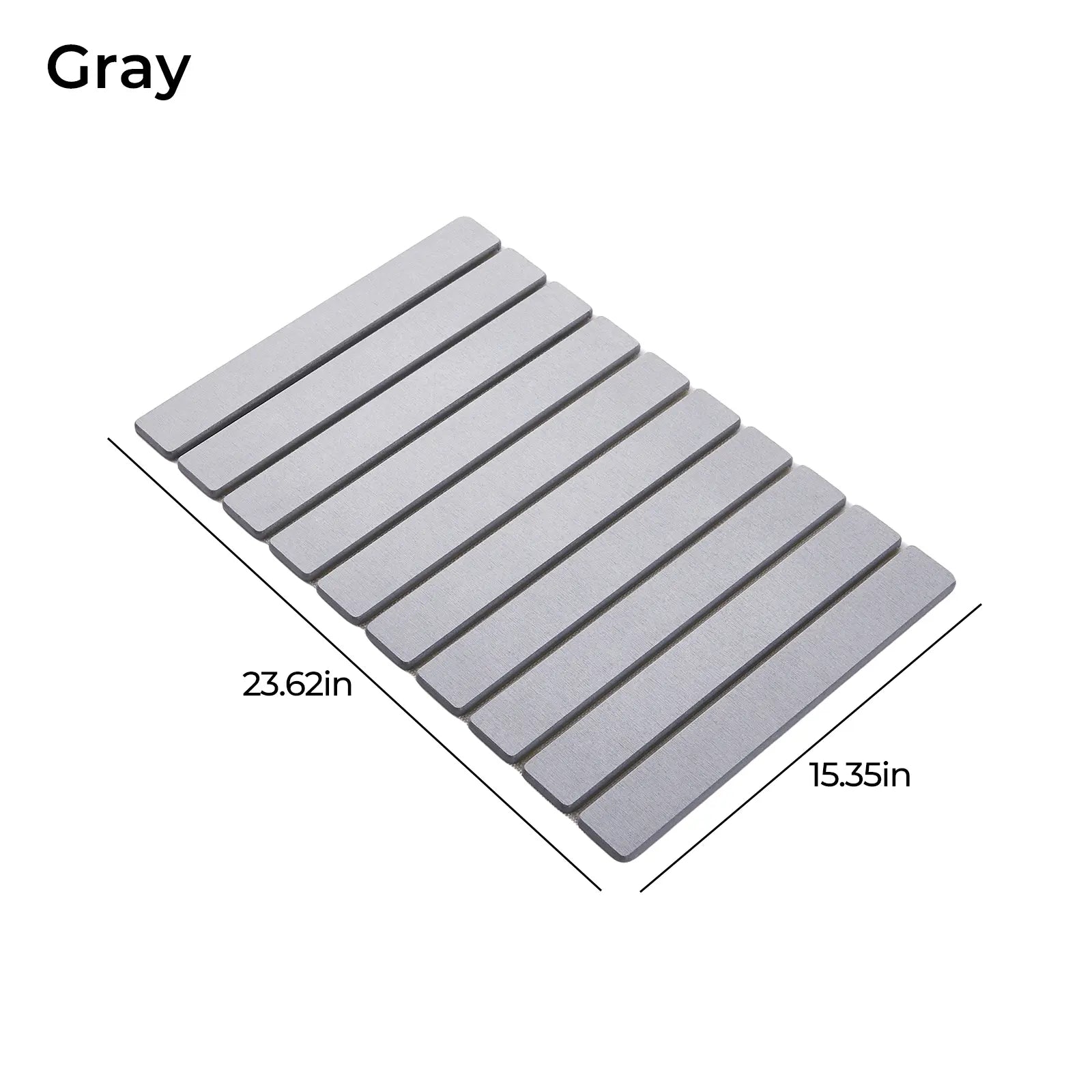 Large Diatomaceous Earth Dish Drying Mat 24" × 16", Super Absorbent Quick Dry Countertop Mat, Heat Resistant Non-Slip Eco-Friendly Tableware Draining Pad, Marble Pattern Kitchen Accessories