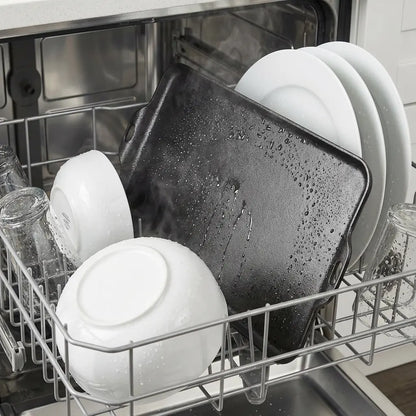 AORAN Dishwasher-Safe Ceramic Baking Pan Is a Non-Stick, Food-Grade Baking Pan That Is Teflon-Free and Perfect for Baking Bacon, Chicken Wings, Steak, Ham, Sandwich Bread, and Toast. It'S Also Great for Family Gatherings.