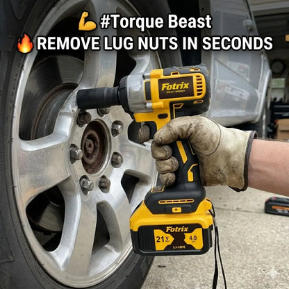 1/2-Inch Cordless Impact Wrench, 3-In-1 High-Torque Power Tool with Rechargeable Lithium Battery Pack, Station Charging Dock, Socket Set, Drill Bit Set & LED Lights, Mechanic Tools for DIY Enthusiasts, Automotive & Construction Use,Summervibes