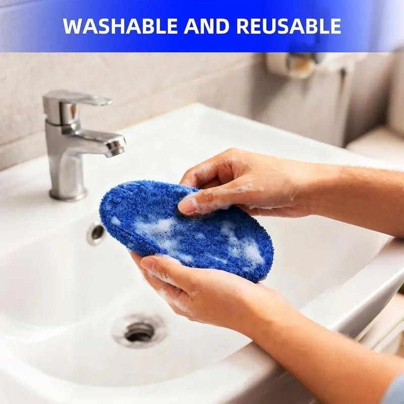 【Today'S Special】Windshield Cleaning Tool, Microfiber Car Window Cleaner with 4 Reusable and Washable Microfiber Pads and Extendable Handle，Cleaning Products，Cleaning Products Mop，2026 Upgraded