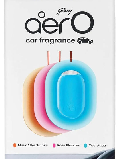 Godrej Aer O Hanging Car Freshener - Assorted Set of 3