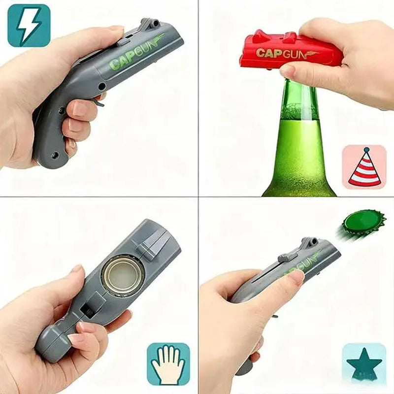 Funny Creative Beer Bottle Opener, Portable 1 Count Design for Family Parties, Barbecues and Outdoor Gatherings, Summervibes Daily Bar Accessory