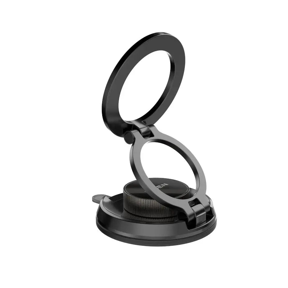 LISEN Car Phone Holder for Magsafe [All Metal &Nano Gel Super Strong Suction] 360 Adjustable Vacuum Magnetic Phone Holder for Car, Suction Cup Phone Mount for Iphone 17 Pro Max 16 15 14 13 12 #Summervibes
