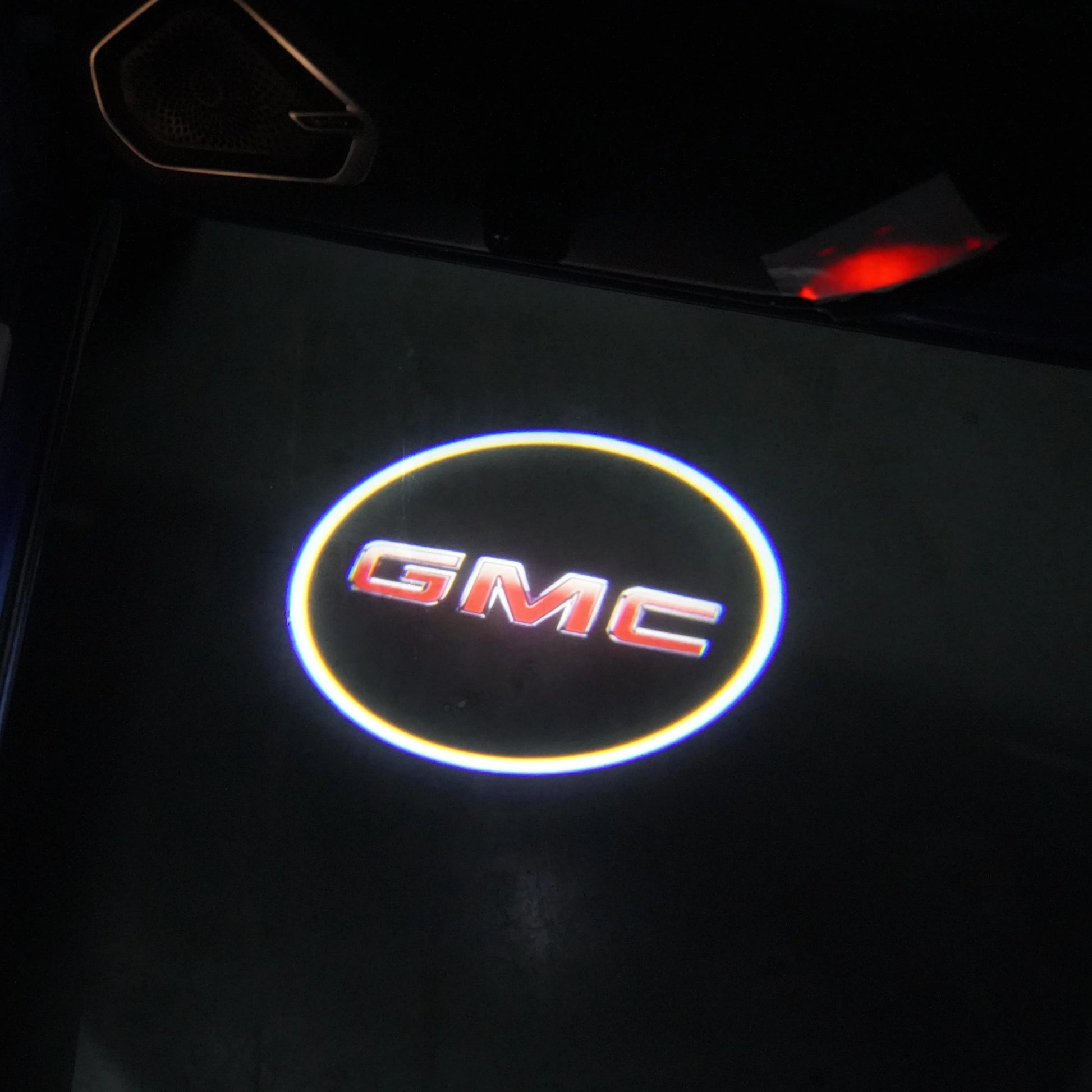 3D Shadow Lamp LED Door Logo Projector Cadillac SRX CT6 XTS ATS XT4 XT5 XT6 Dual Plug Water Pit Lamp Cadillac Welcome Light Car Door Projection Accessory