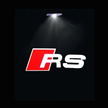 3D Shadow Lamp LED Door Logo Projector Cadillac SRX CT6 XTS ATS XT4 XT5 XT6 Dual Plug Water Pit Lamp Cadillac Welcome Light Car Door Projection Accessory