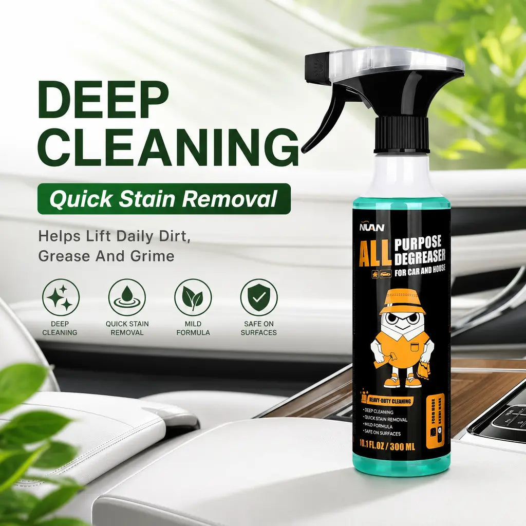Nuan Heavy Duty Degreaser Professional High-Efficiency Degreaser, Fast Grease & Grime Removal, Time-Saving & Labor-Saving!Nuan Heavy Duty Degreaser