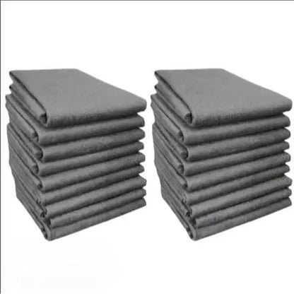 New Thickened Magic Microfiber Cleaning Cloth — Reusable, Streak-Free Rag for Windows, Glass, Cars; Super Absorbent, Lint-Free, Durable