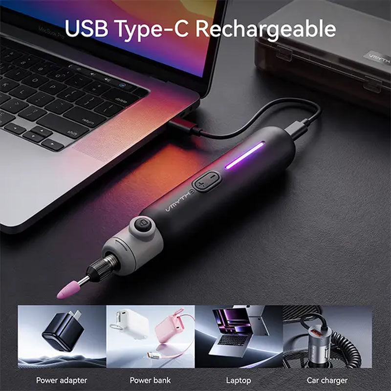 【Summervibes】Vmyth Cordless Rotary Tool Ipen E3, 67PCS, 22000 RPM, 8-Speed Engraving Pen for Sanding, Polishing, Drilling, Carving & Cutting Multi-Speed for Wood Metal Gemstone Carving Polishing Rotary Complete Tool Kit Set for DIY Crafts and 3D Printing