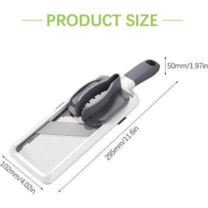 Reusable Kitchen Fruit Vegetable Cutter, Portable Veggie Slicer, Durable Vegetable Slicer, Multi-Function Slicer, Potato Masher, Carrot Grater, Essential Cooking Tool