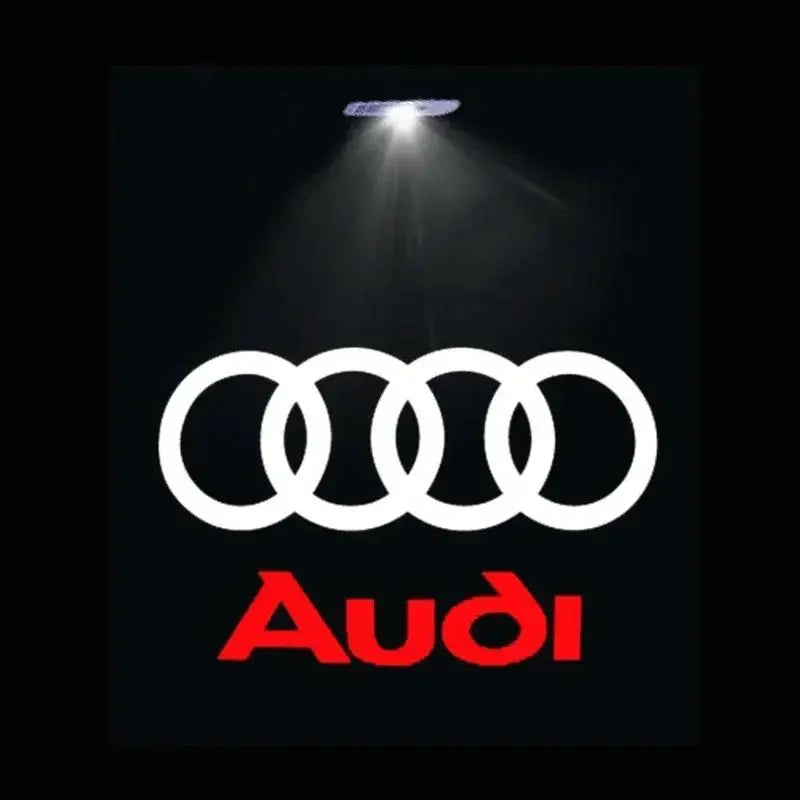 3D Shadow Lamp LED Door Logo Projector Cadillac SRX CT6 XTS ATS XT4 XT5 XT6 Dual Plug Water Pit Lamp Cadillac Welcome Light Car Door Projection Accessory