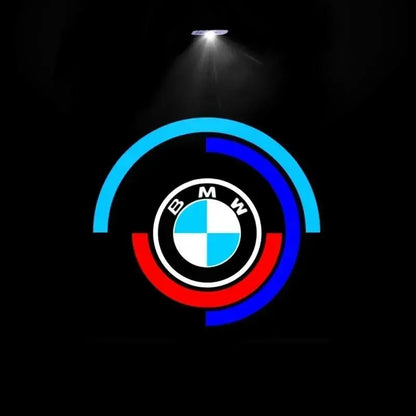 3D Shadow Lamp LED Door Logo Projector Cadillac SRX CT6 XTS ATS XT4 XT5 XT6 Dual Plug Water Pit Lamp Cadillac Welcome Light Car Door Projection Accessory