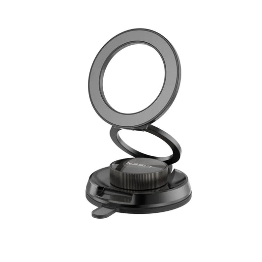 LISEN Car Phone Holder for Magsafe [All Metal &Nano Gel Super Strong Suction] 360 Adjustable Vacuum Magnetic Phone Holder for Car, Suction Cup Phone Mount for Iphone 17 Pro Max 16 15 14 13 12 #Summervibes